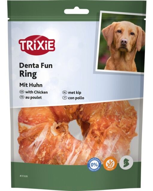 �������� ��������� �� ������ Trixie Ring - 110 g, � �������, �� ������� Denta Fun - �����