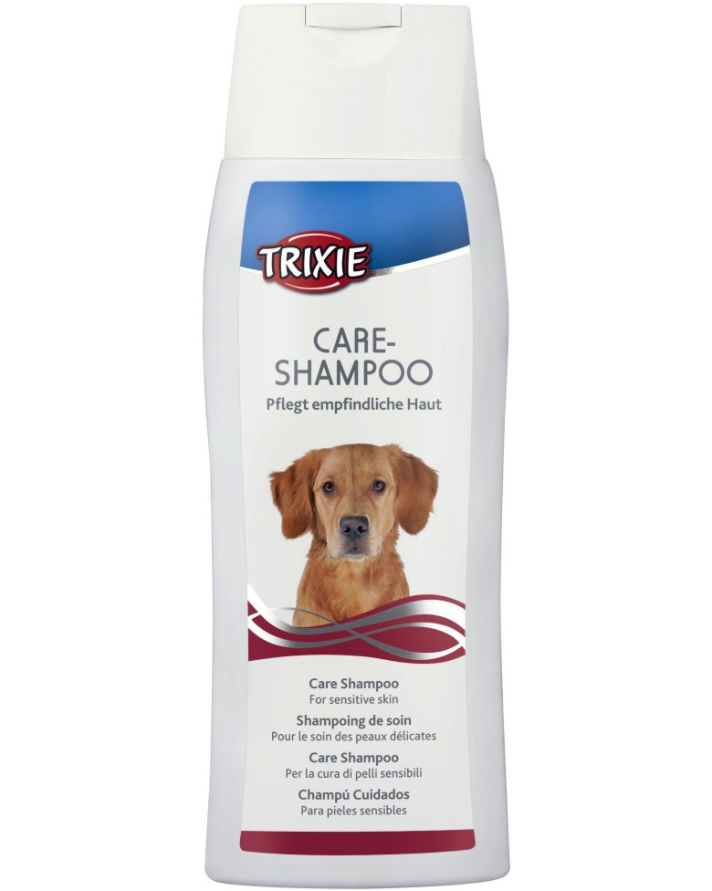 Шампоан за кучета с чувствителна кожа Trixie Care Shampoo Шампоан за кучета с чувствителна кожа Trixie Care Shampoo - 250 ml - шампоан