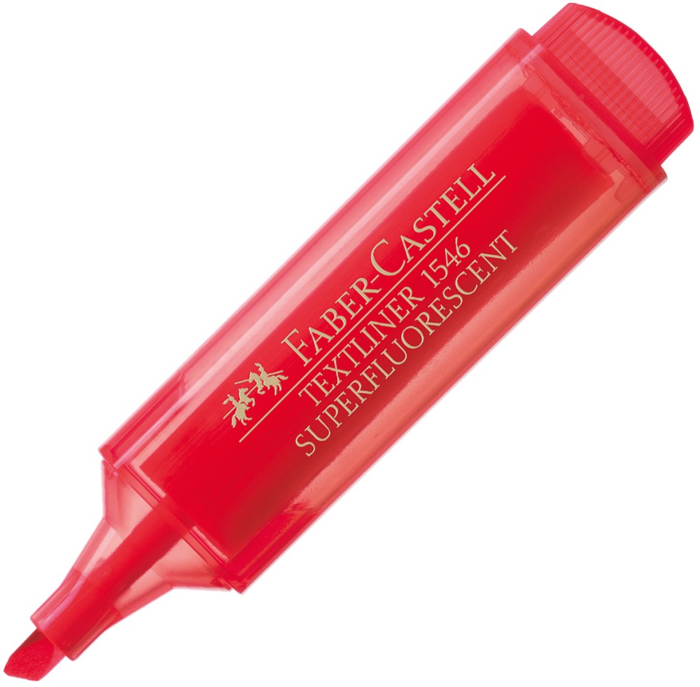 Текст маркер със скосен връх Faber-Castell Неон 1546 Текст маркер със скосен връх Faber-Castell Неон 1546 -