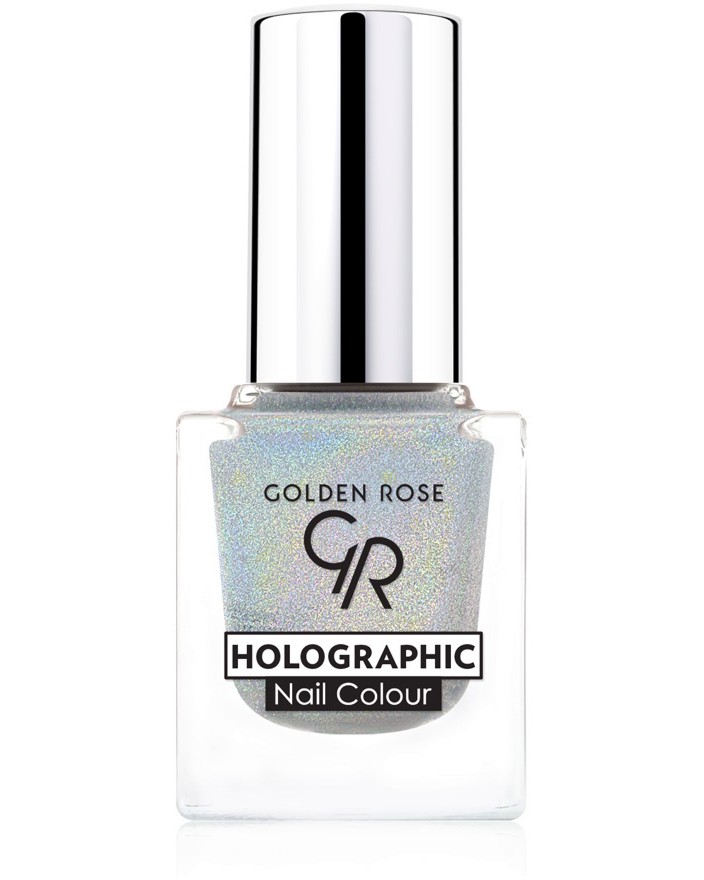 Golden Rose Holographic Nail Colour -     - 