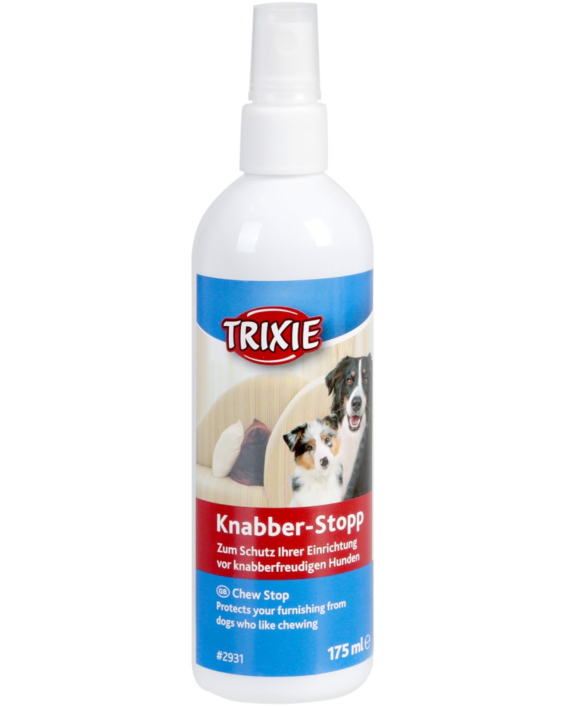 Trixie Chewing Stop - Отблъскващ спрей за кучета против дъвчене на мебели - опаковка от 175 ml - продукт