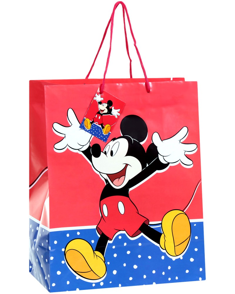 Торбичка за подарък - Мики Маус Торбичка за подарък - Мики Маус - Размери 26 x 32 cm - продукт