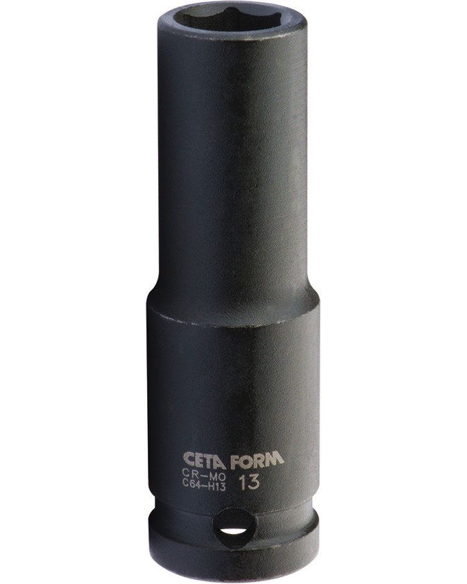 Удължена ударна вложка 1/2" Ceta Form Удължена ударна вложка 1/2" Ceta Form - С диаметър ∅ 17 - 19 mm -