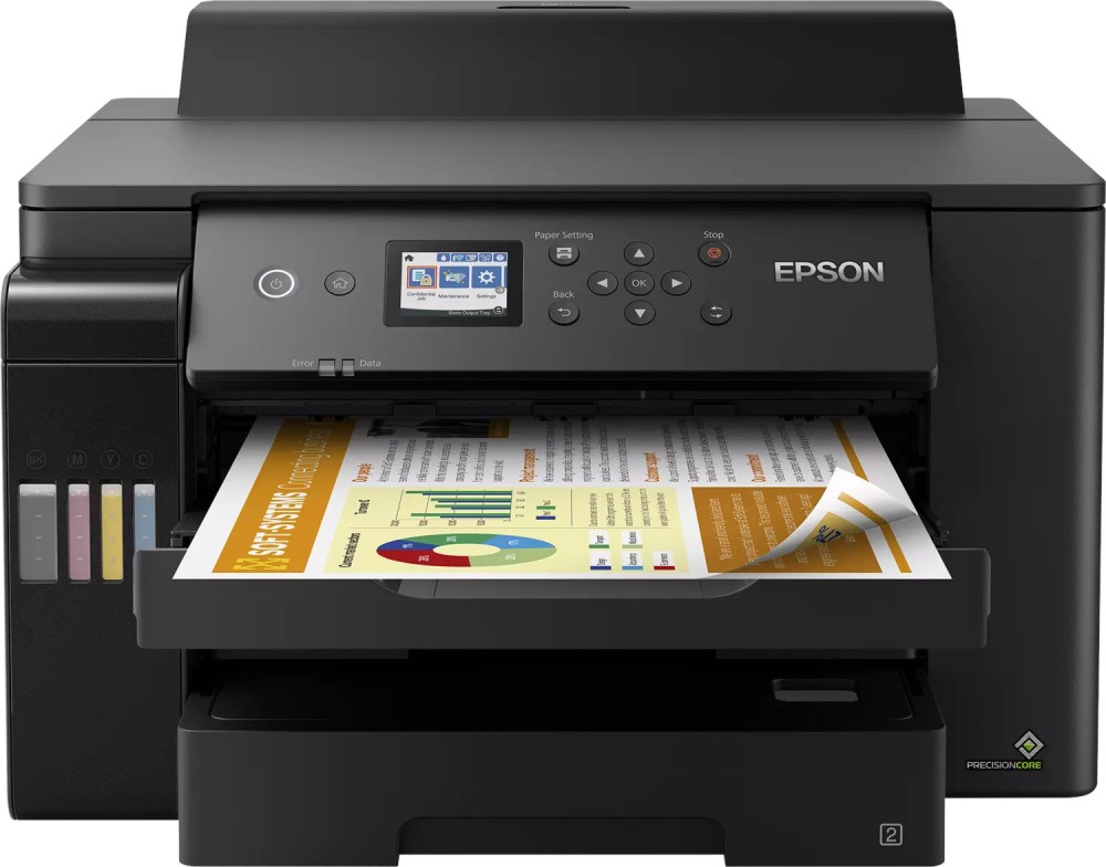 ������ ��������������� ������� Epson EcoTank L11160 - 4800 x 1200 dpi, 32 pages/min, Wi-Fi, USB, A3+, ���������� ����� - 