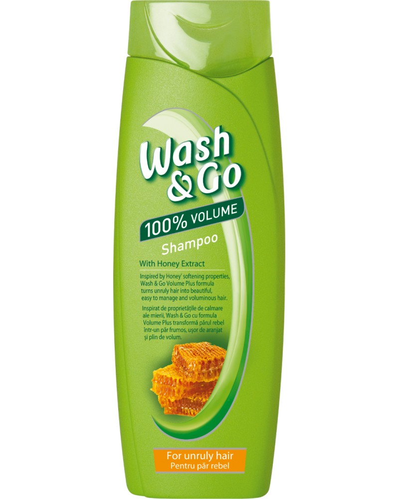 Wash & Go Sampoo With Honey Extract -           - 
