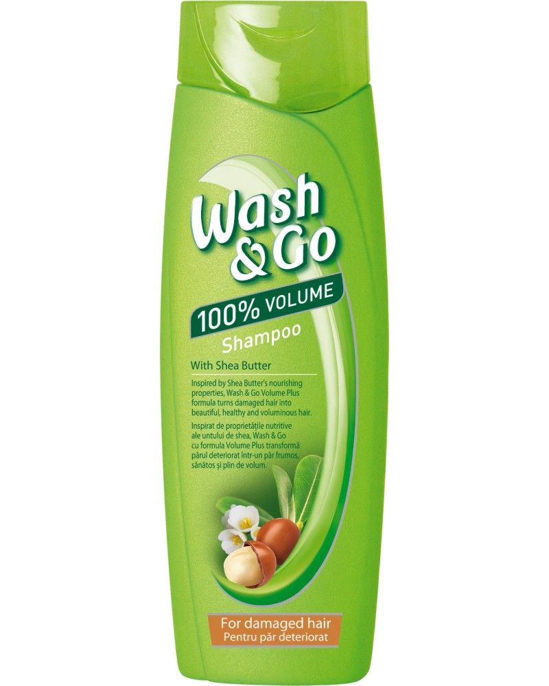 Wash & Go Shampoo With Shea Butter -           - 