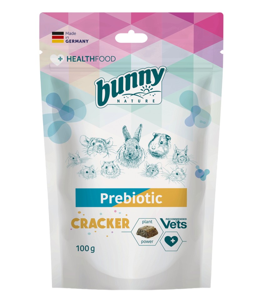            bunny Nature Prebiotic Cracker - 100 g,   HealthFood - 
