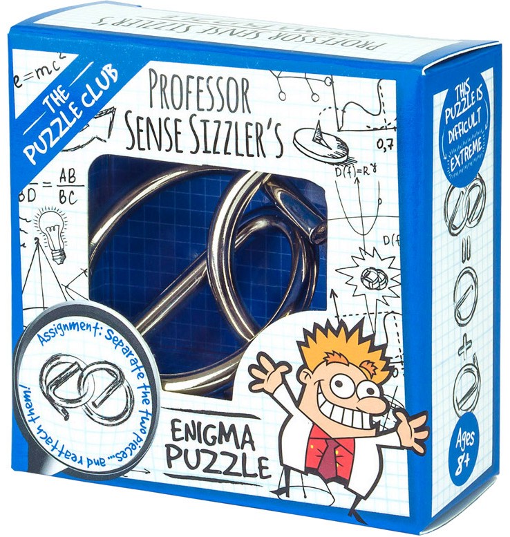  Professor Sense Sizzlers: Enigma - 3D     "The Puzzle Club" - 