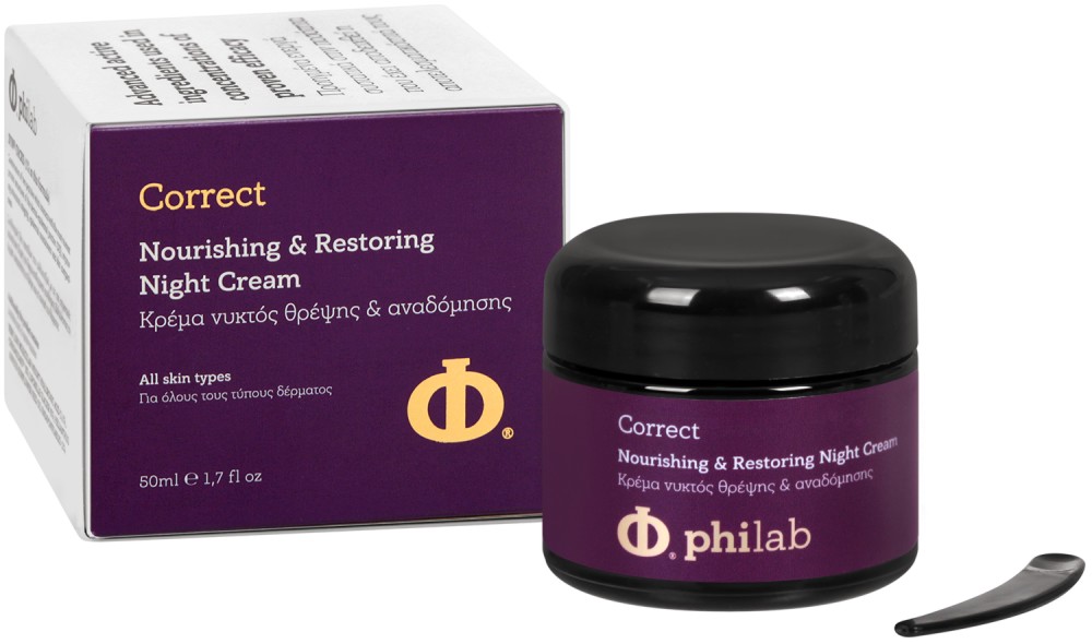 Philab Correct Nourishing & Restoring Night Cream -        Correct - 