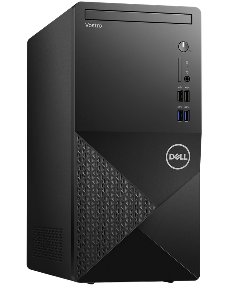 Настолен компютър Dell Vostro 3910 MT Настолен компютър Dell Vostro 3910 MT - Intel Core i7-12700 2.1 GHz, 8 GB RAM, 1 TB SATA, DVD+/-RW, Windows 11 Pro -