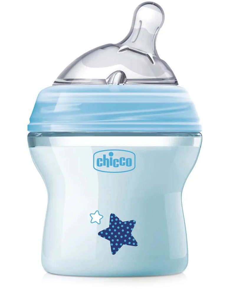   Chicco - 150 ml,   Natural Feeling, 0+  - 