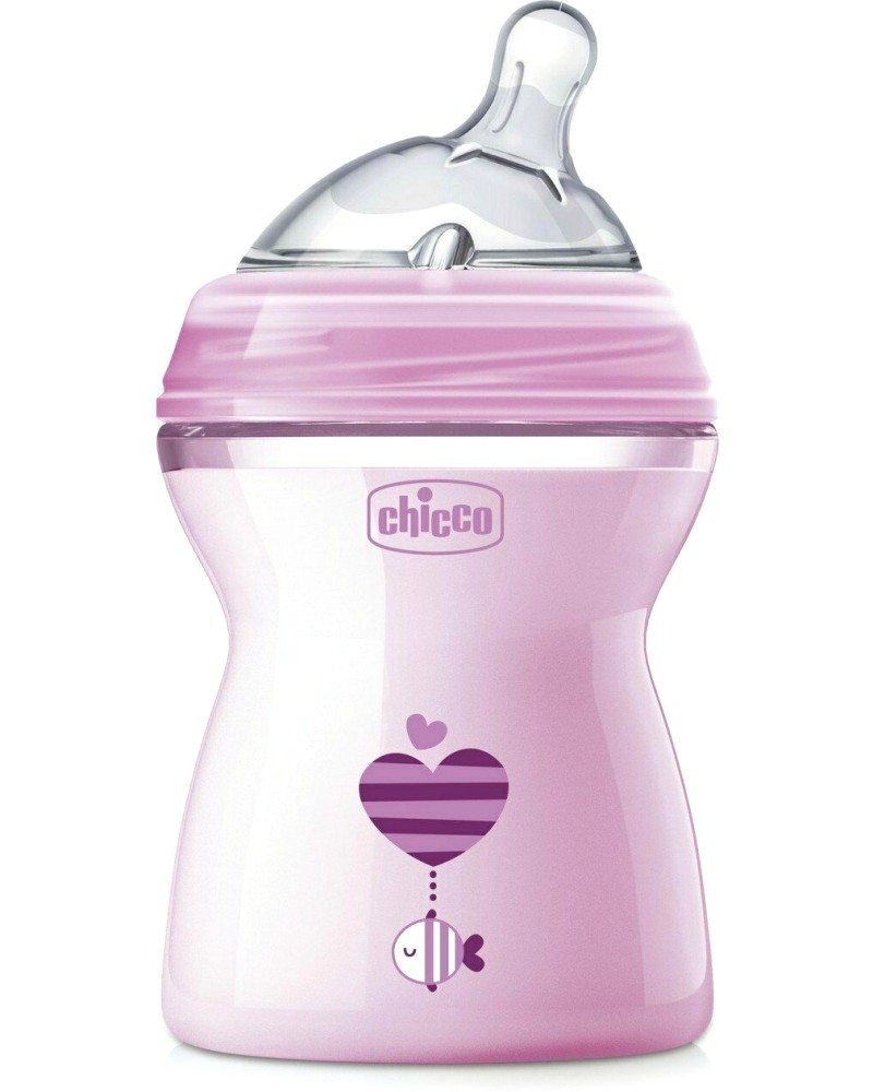   Chicco - 250 ml,   Natural Feeling, 2+  - 