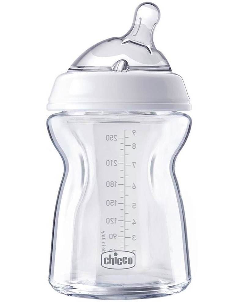    Chicco - 250 ml,   Natural Feeling, 0+  - 