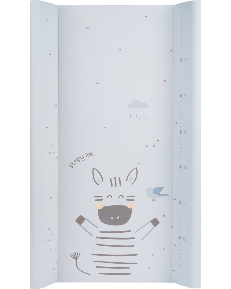 Повивалник с мека основа Kikka Boo Повивалник с мека основа Kikka Boo - 50 x 70 и 50 x 80 cm, от колекцията Stripy Friends - продукт
