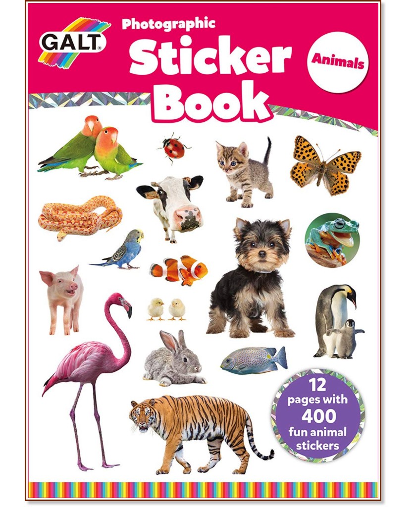 Galt:  -    : Animals - Sticker Book -  