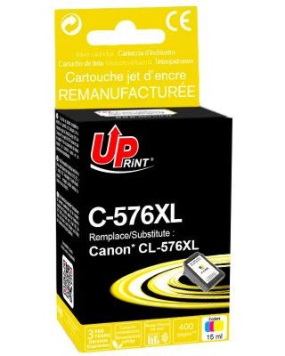 Касета с мастило за принтер UPrint CL-576XL Color Касета с мастило за принтер UPrint CL-576XL Color - 400 страници -