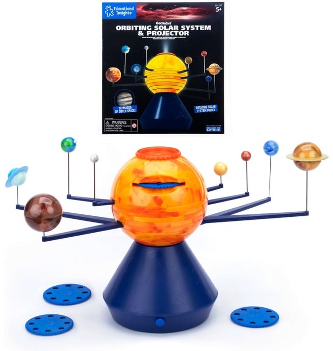 Автоматизирана слънчева система Educational Insights Автоматизирана слънчева система Educational Insights - С проектор, от серията GeoSafari - образователен комплект