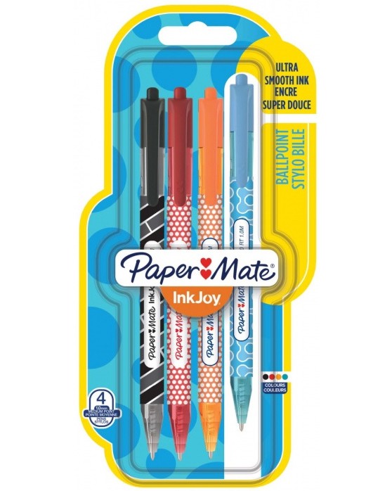   Paper Mate Wrap 100 RT - 4    InkJoy - 