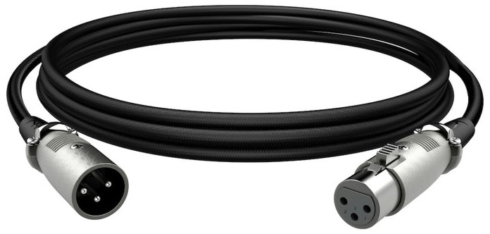 XLR male към XLR female кабел HyperX XLR male към XLR female кабел HyperX - 3 m -