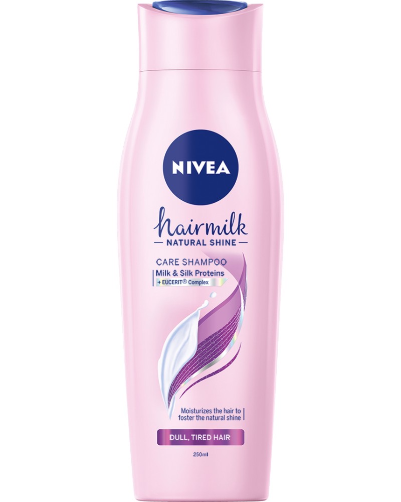Nivea Hairmilk Natural Shine Care Shampoo -         - 