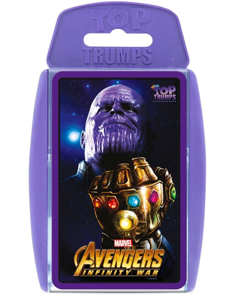 Avengers - Infinity War -      "Top Trumps: Play and Discover" - 