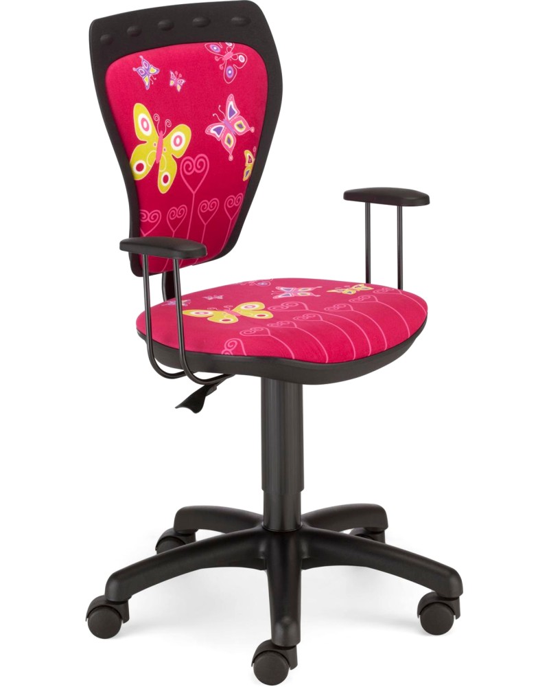 Детски стол за бюро Nowy Styl Butterfly Детски стол за бюро Nowy Styl Butterfly - От серията Ministyle Kids & Teens - стол