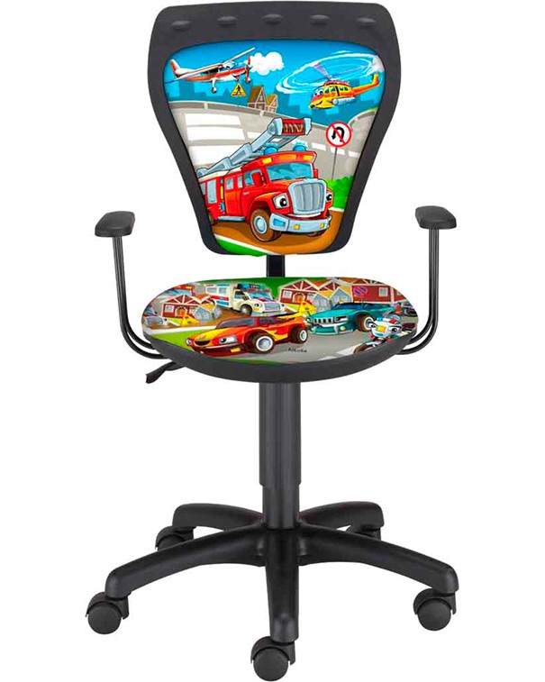 Детски стол за бюро Nowy Styl Cars Детски стол за бюро Nowy Styl Cars - От серията Ministyle Kids & Teens - стол