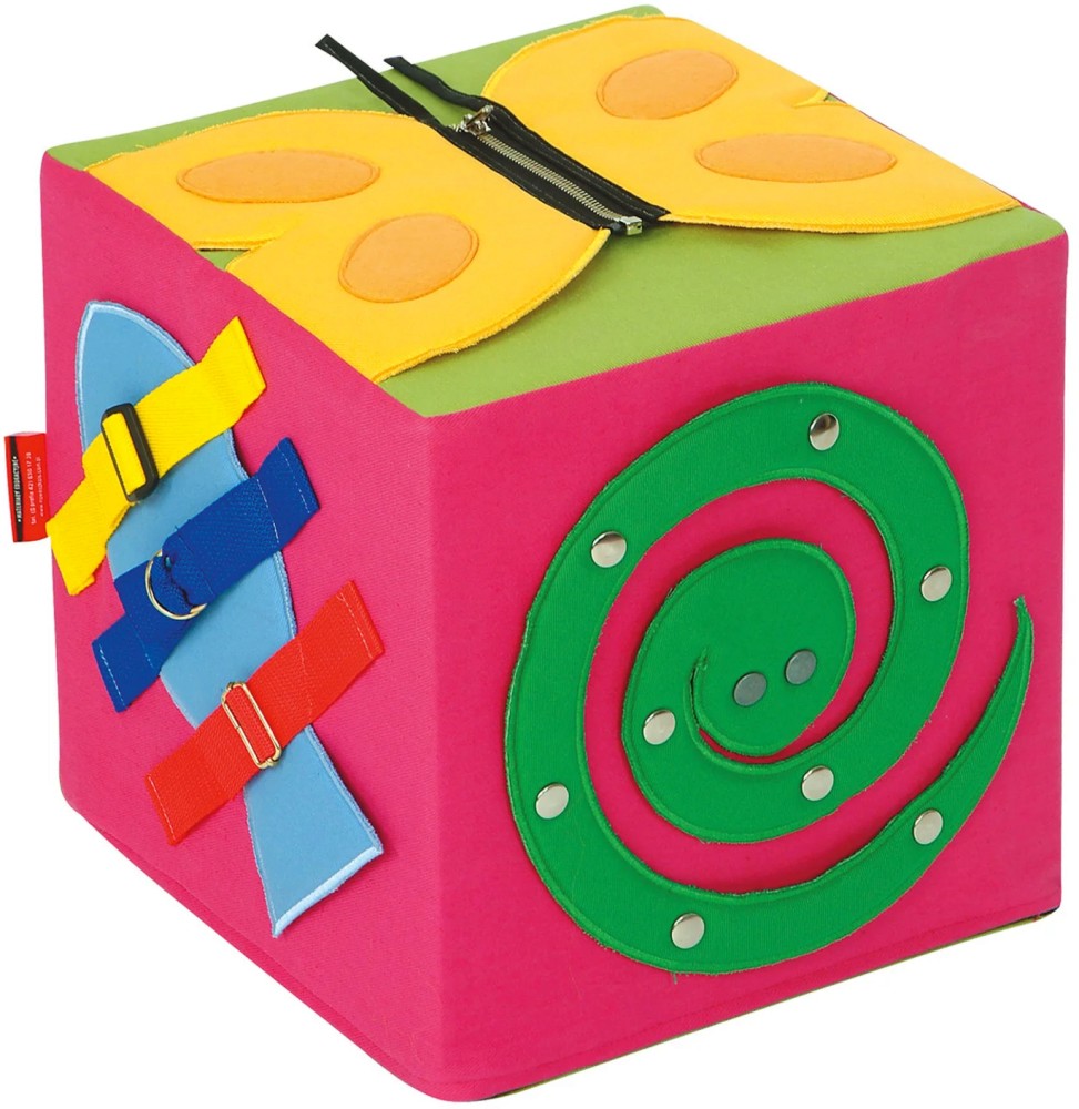 Манипулативен куб Nowa Szkola Манипулативен куб Nowa Szkola - 30 / 30 / 30 cm - играчка