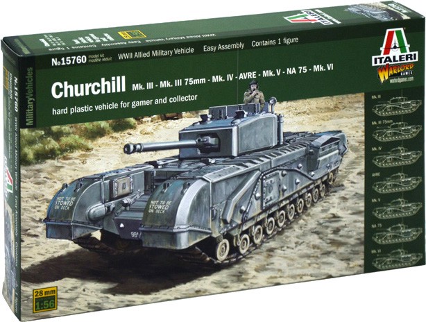   - Churchill Mk. III / IV / AVRE / NA75 -   - 
