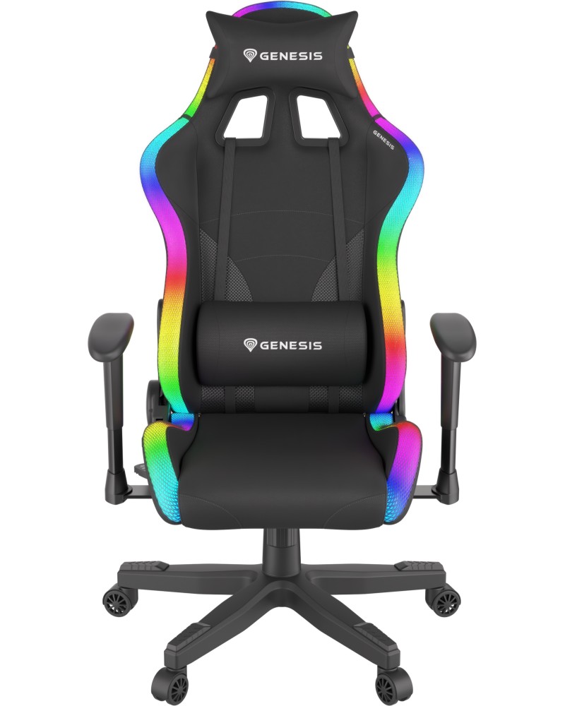Гейминг стол Genesis Trit 660 Гейминг стол Genesis Trit 660 - С RGB подсветка -