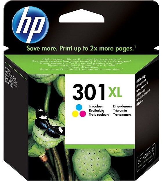 ������ � ������� �� ������� HP 301 XL Color - 330 �������� - 