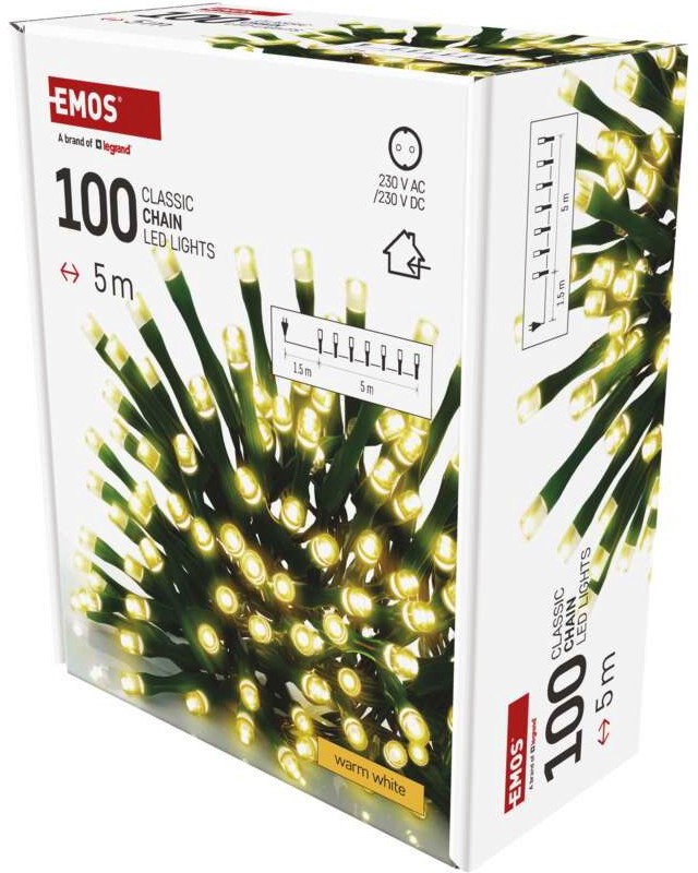  LED  Emos ZYK0105 - 100    5 m - 