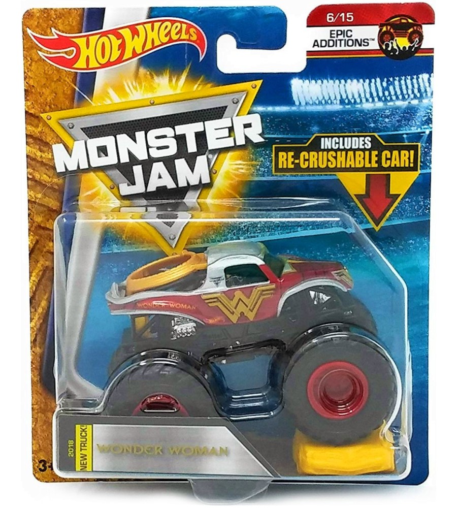  - Wonder Woman -      "Hot Wheels: Monster Jam" - 