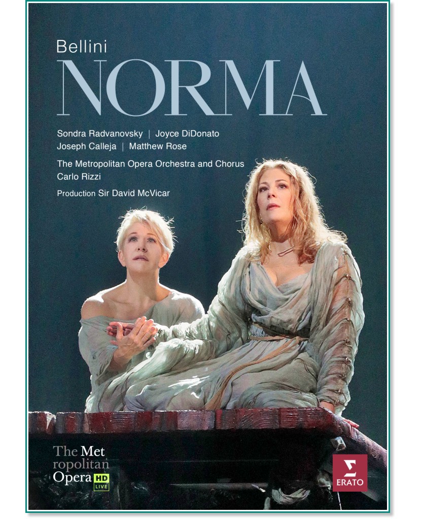 Joyce Didonato - Bellini: Norma (Metropolitan Opera) - 2 DVD - албум