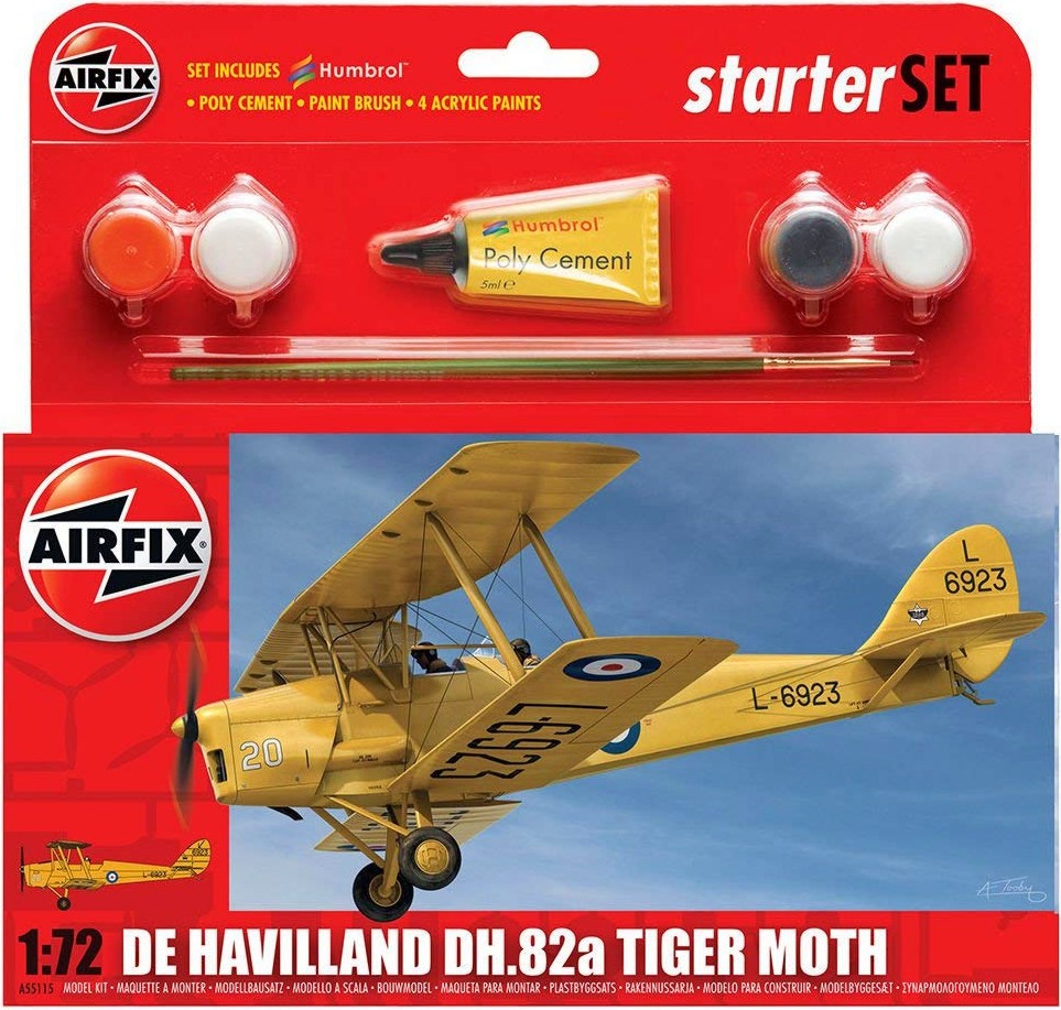   - De Havilland DH.82a Tiger Moth -   -      - 