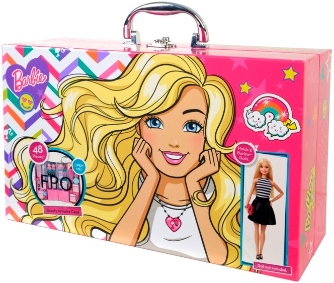 Markwins International Barbie Beauty Armoire Case -         "Barbie" - 