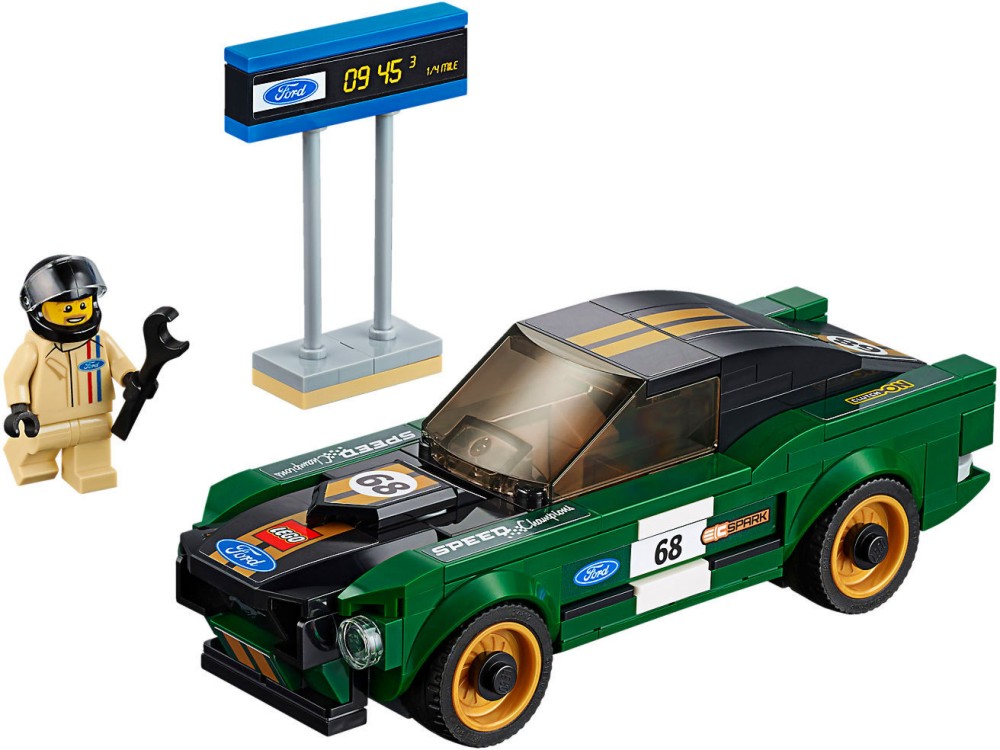 LEGO Speed Champions - Ford Mustang Fastbac 1968 -      - 