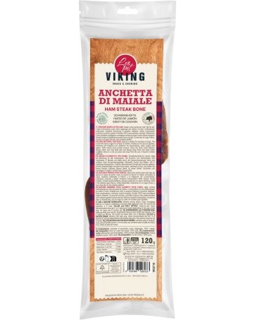 Натурални лакомства за кучета Leopet Viking Натурални лакомства за кучета Leopet Viking - 120 g, от свински котлети - храна