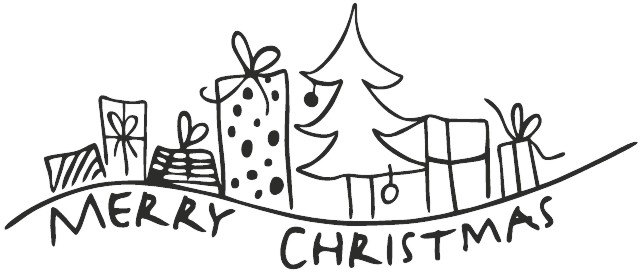   KPC Merry Christmas - 4 x 9.5 cm - 