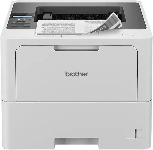 Лазерен монохромен принтер Brother HL-L6210DW Лазерен монохромен принтер Brother HL-L6210DW - 1200 x 1200 dpi, 50 pages/min, Wi-Fi, USB, A4, двустранен печат -