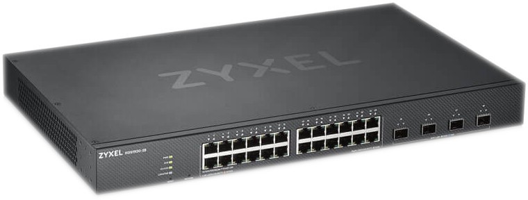  ZyXEL XGS1930-28 - 24 RJ-45 , 4 10GE SFP+  c Uplink, 1000 Mbps, 512 MB RAM, 32 MB Flash - 