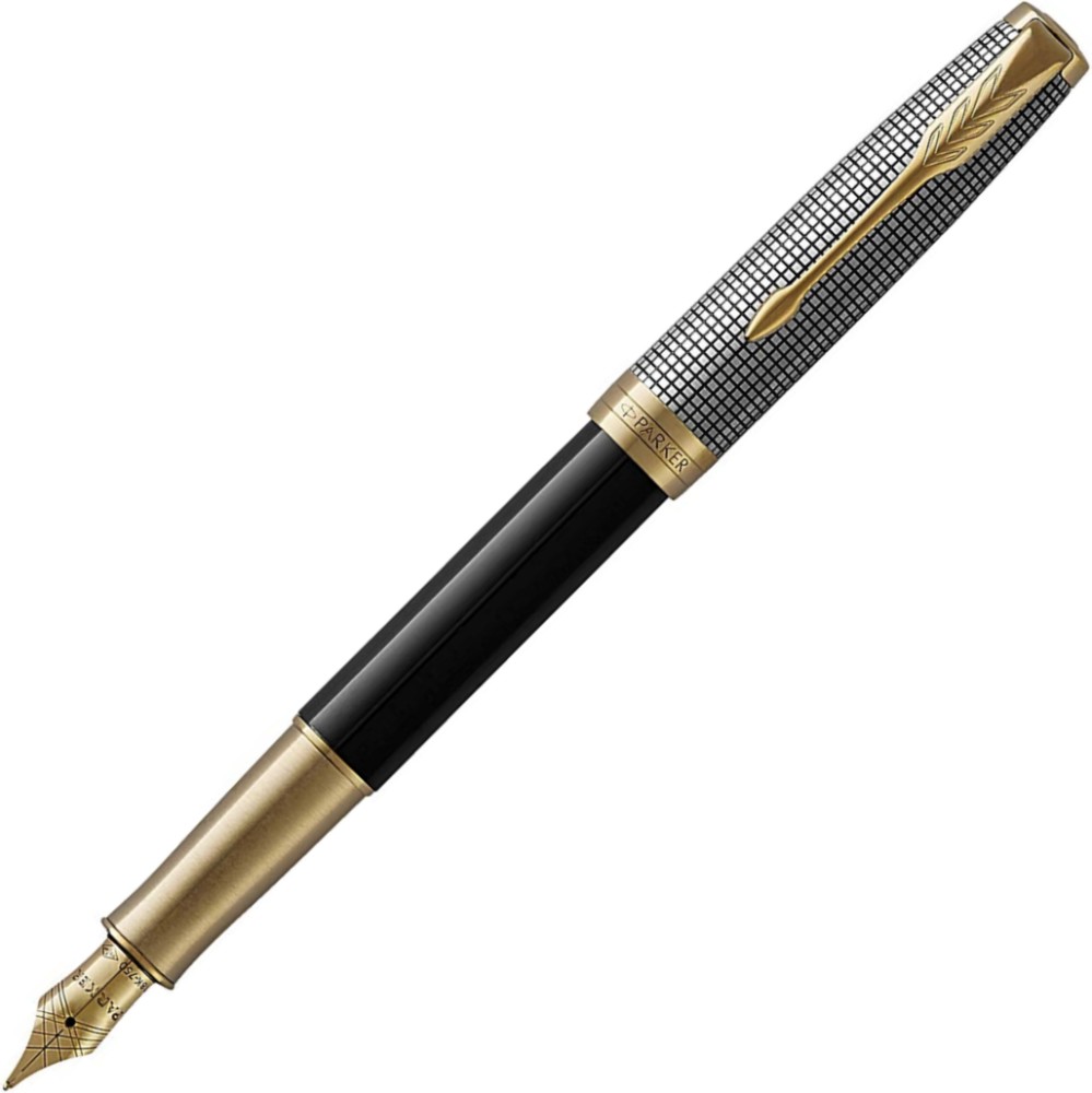 Писалка Parker Royal Cisele Silver GT Писалка Parker Royal Cisele Silver GT - От колекцията Sonnet -
