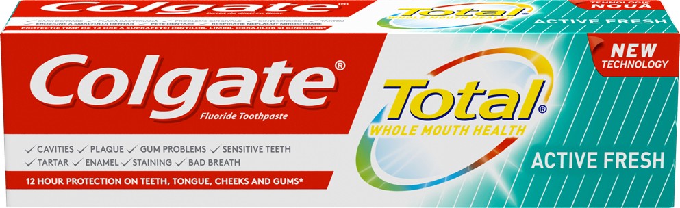 Colgate Total Active Fresh Toothpaste -       -   