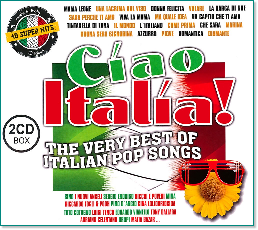 Ciao Italia. The Very Best Italian Pop Songs - 2 CD Box - компилация
