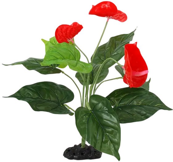Изкуствено растение за терариум REPTI PLANET Anthurium Изкуствено растение за терариум REPTI PLANET Anthurium - 40 cm - продукт