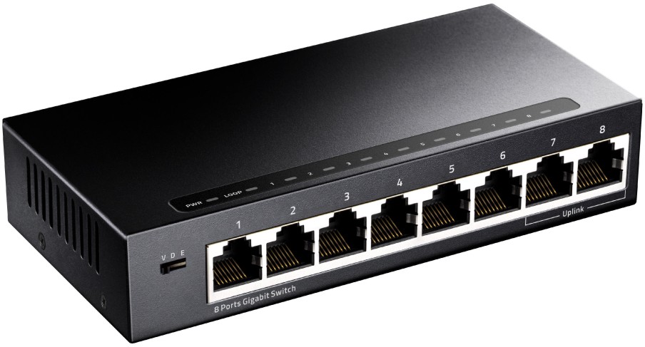 ���� Cudy GS108 - 8 �����, 1000 Mbps - 