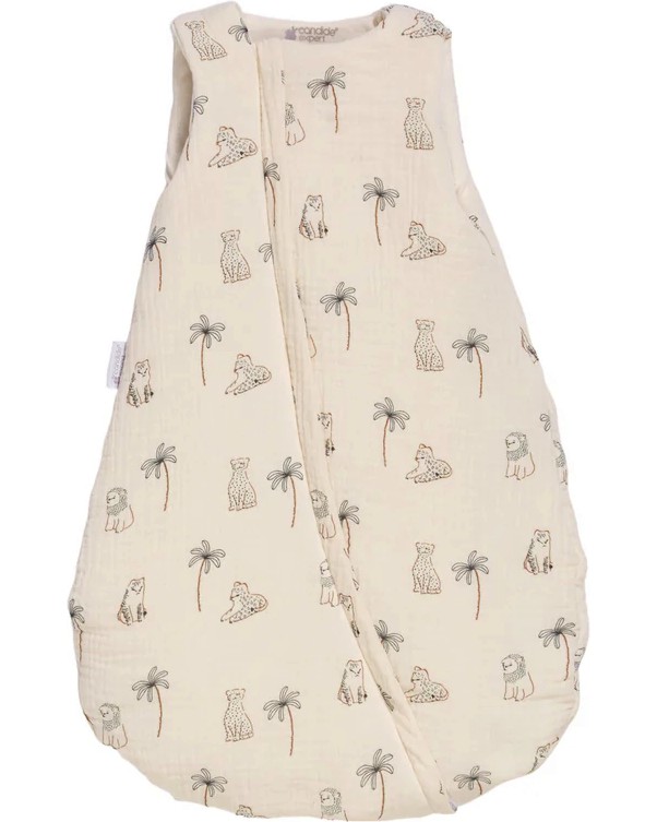 Зимен бебешки спален чувал Candide Leo & Maya Зимен бебешки спален чувал Candide Leo & Maya - 55 cm, за новородени и недоносени, 0-3 месеца - продукт