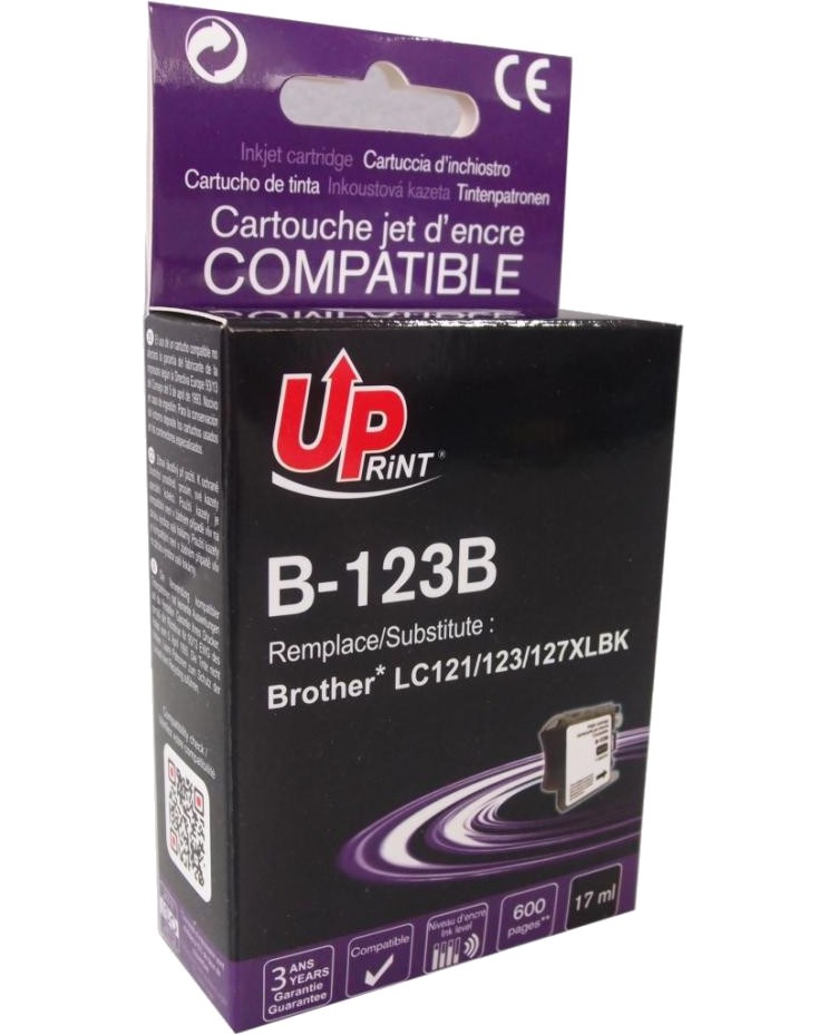     UPrint B-123B Black - 600  - 
