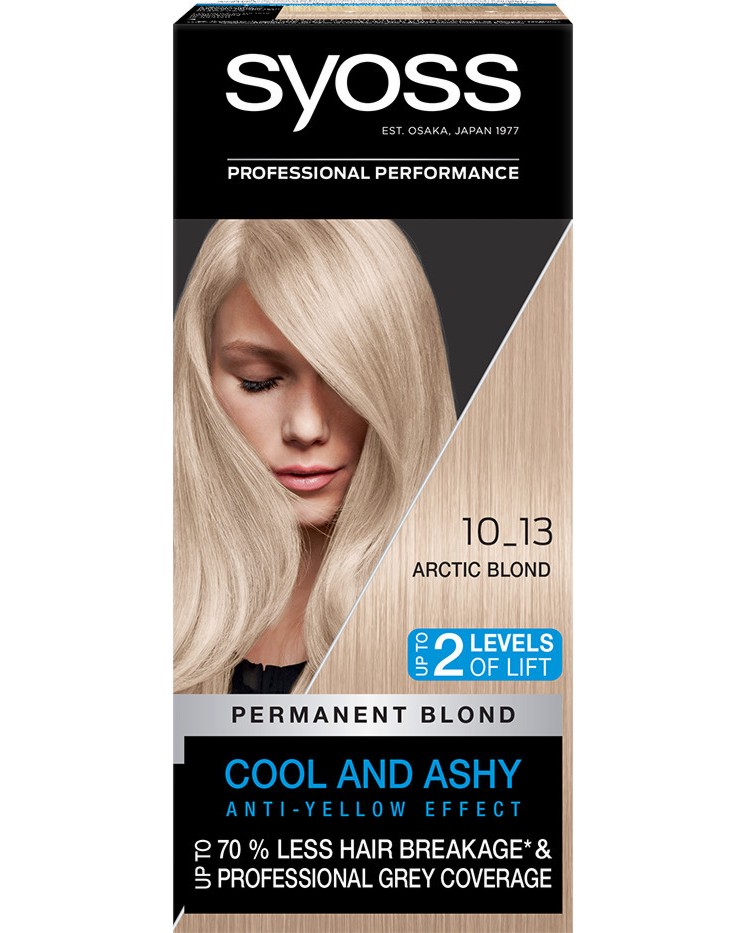 Syoss Cool & Ash Permanent Blond -    - 