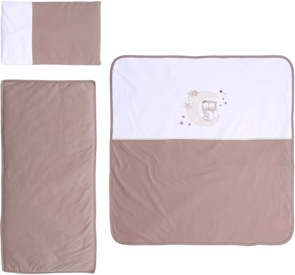 Зимен спален комплект за бебешка количка 4 части Lorelli - За матрак 30 x 70 cm, от серията ZaZa - продукт